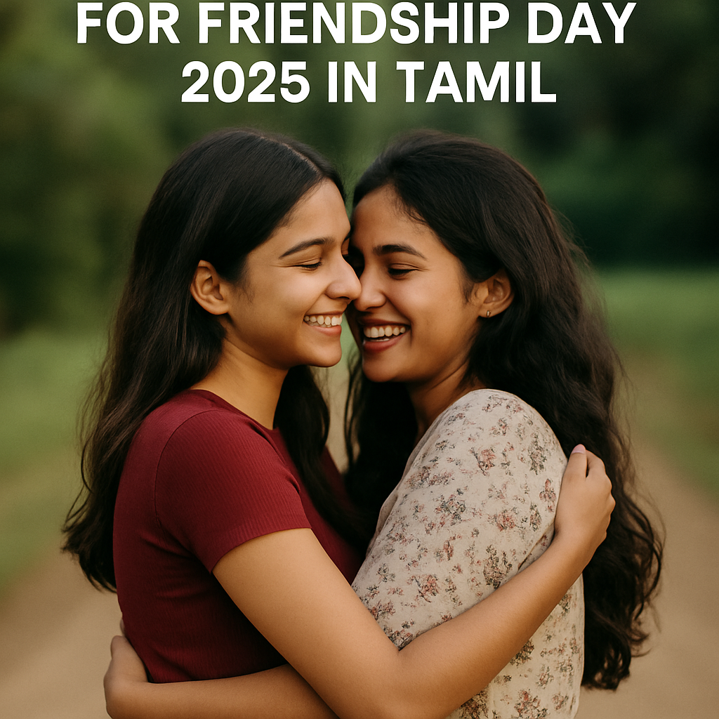 Friendship Day wishes in Tamil | Quotes