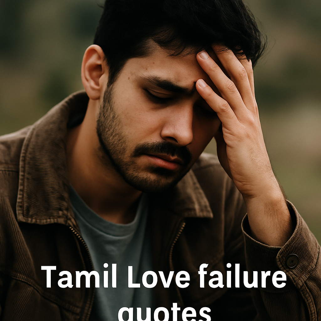 Tamil Love failure quotes | காதல் தோல்வி கவிதைகள்