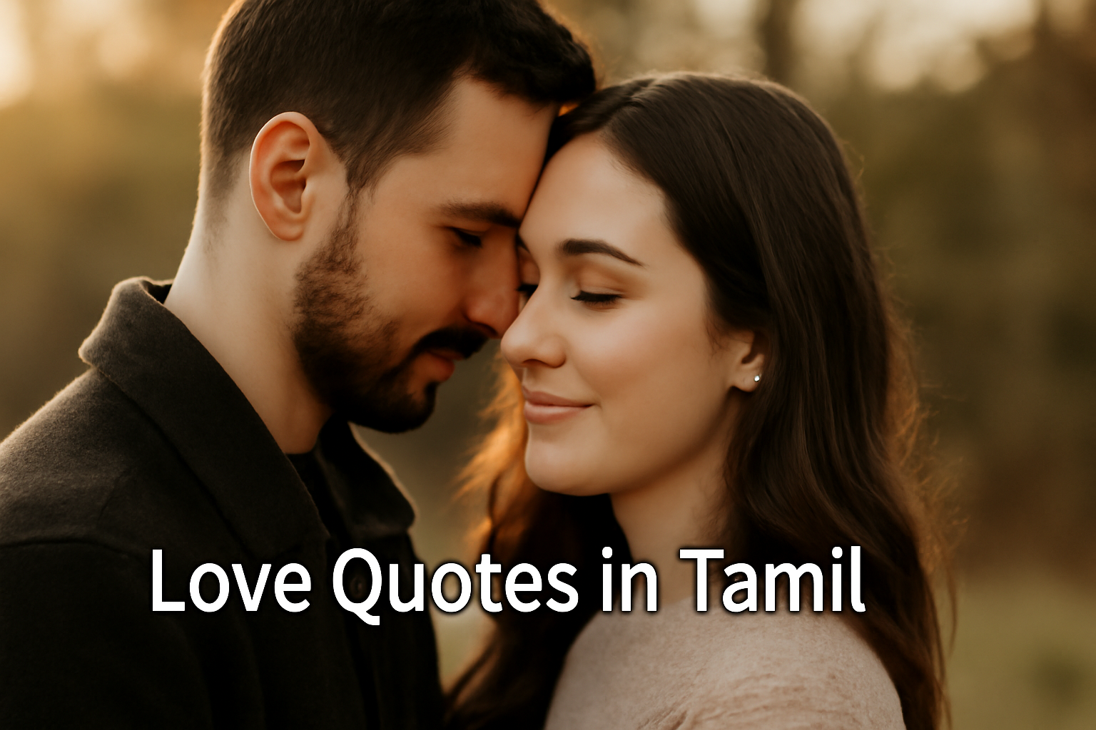 True Love quotes in Tamil