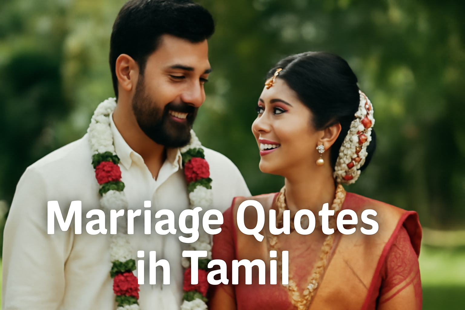 Marriage quotes in Tamil